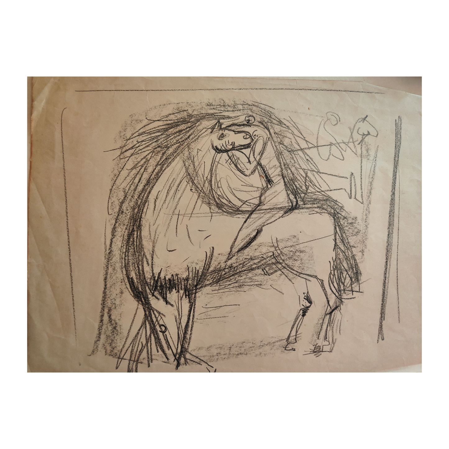 Rider and Horse (Double Sided) - Kinder Hans