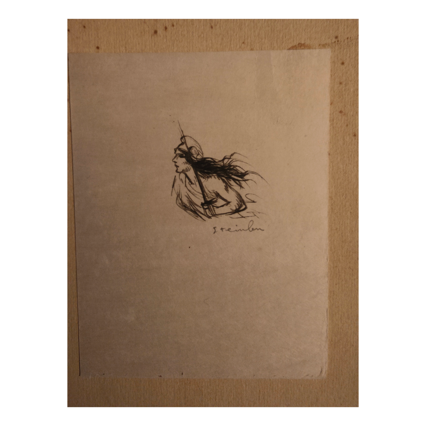 Remarque 24 gravure Théophile Steinlen illustration artistique scène urbaine personnages art graphique XIXe-XXe siècle