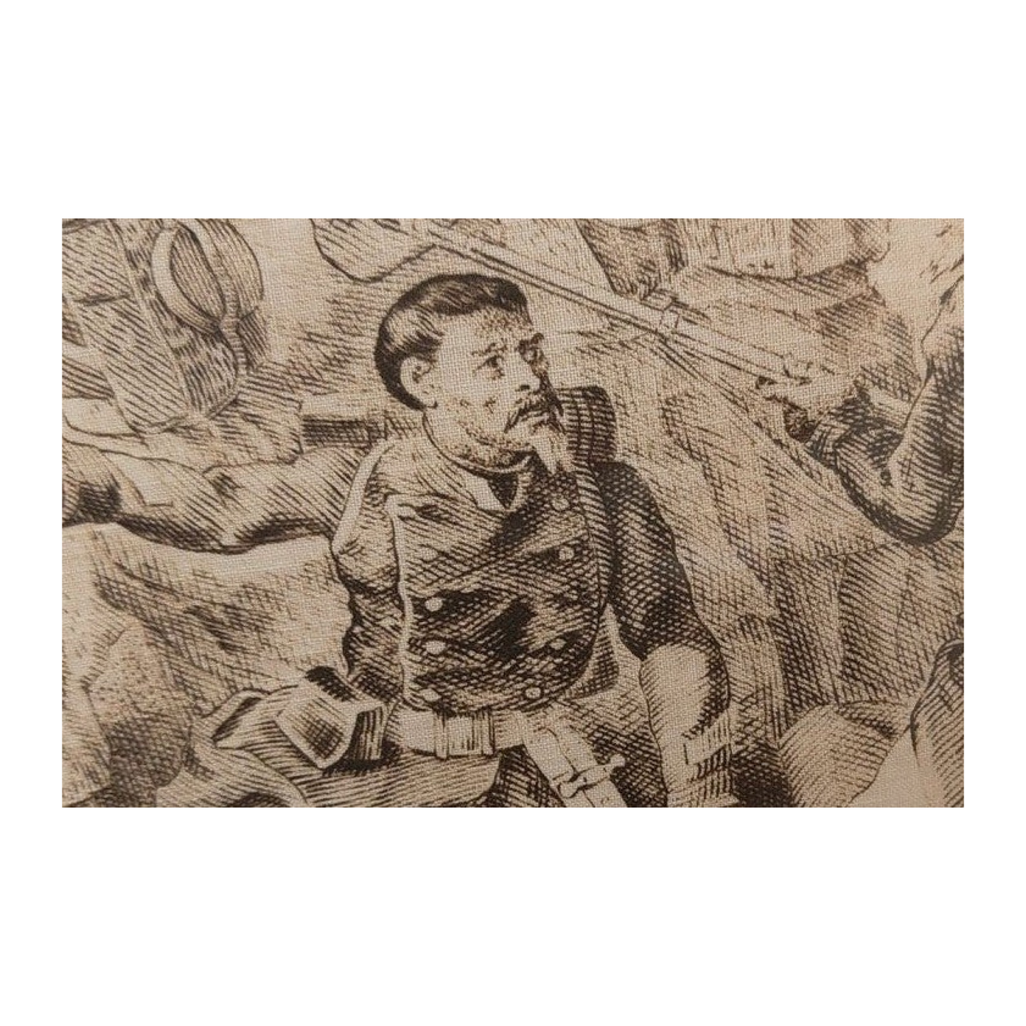 Mouchoir commémoratif – Béni‑Méred (1842)- Colonisation de l'Algérie