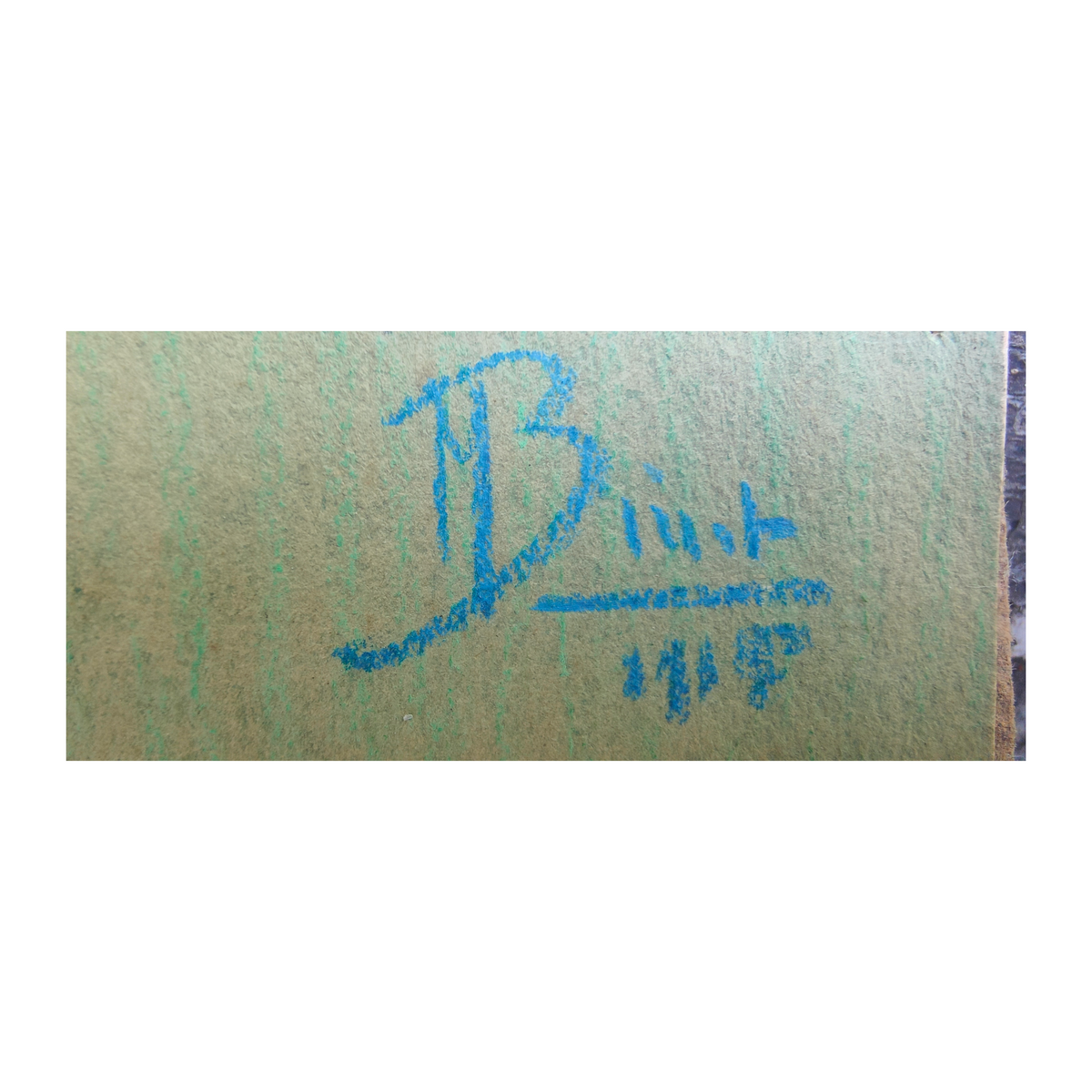 Aquarelle sur papier contrecollée sur du carton
Notée en souvenir de M Binet (?)
Très fraiche. Non encadrée