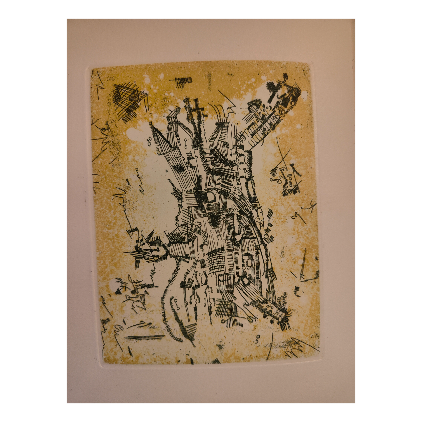 Fomalhaut livre art Romain Weingarten Camille Bryen eaux-fortes exemplaire 40/57 pur fil Arches 350 euros