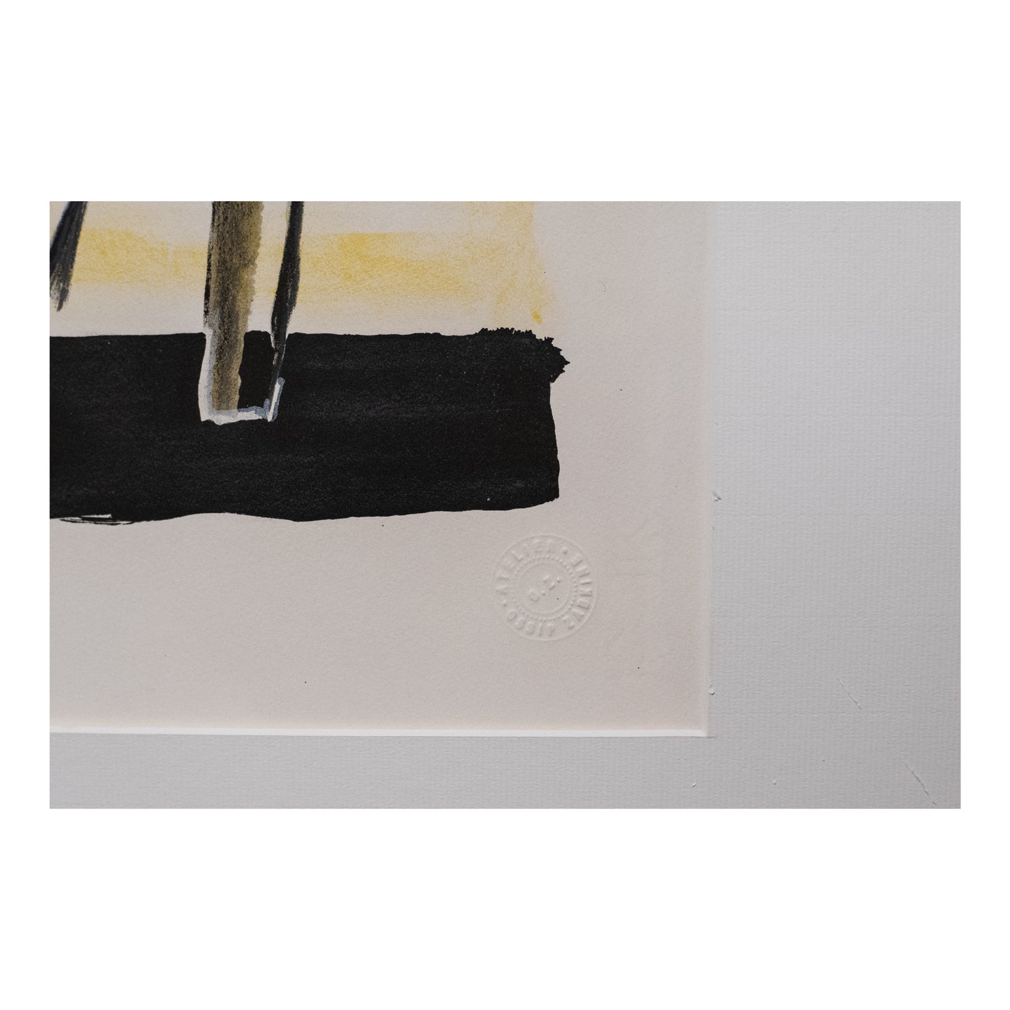 Couple lithographie Ossip Zadkine sculpture cubisme École de Paris art moderne russe 89x69 cm 350 euros