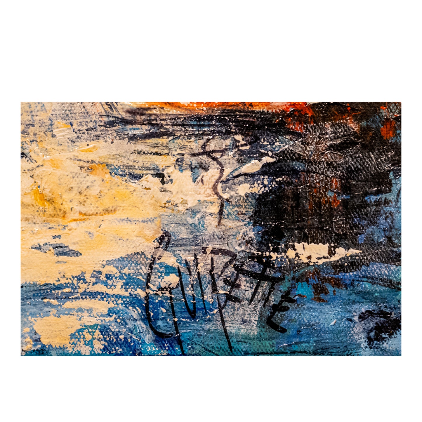 Saint-Jean-de-Luz peinture Guirette paysage côtier port basque scène marine