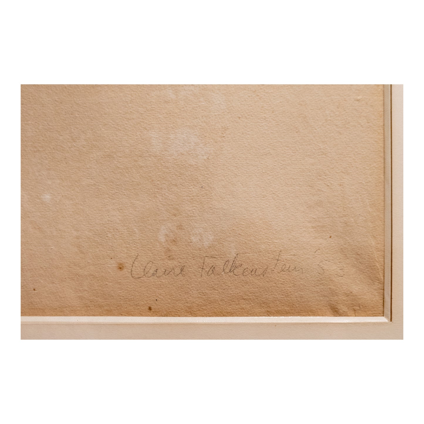 Perception 1953 lithographie Claire Falkenstein art abstrait américain sculpture 1953 51x73 cm 600 euros