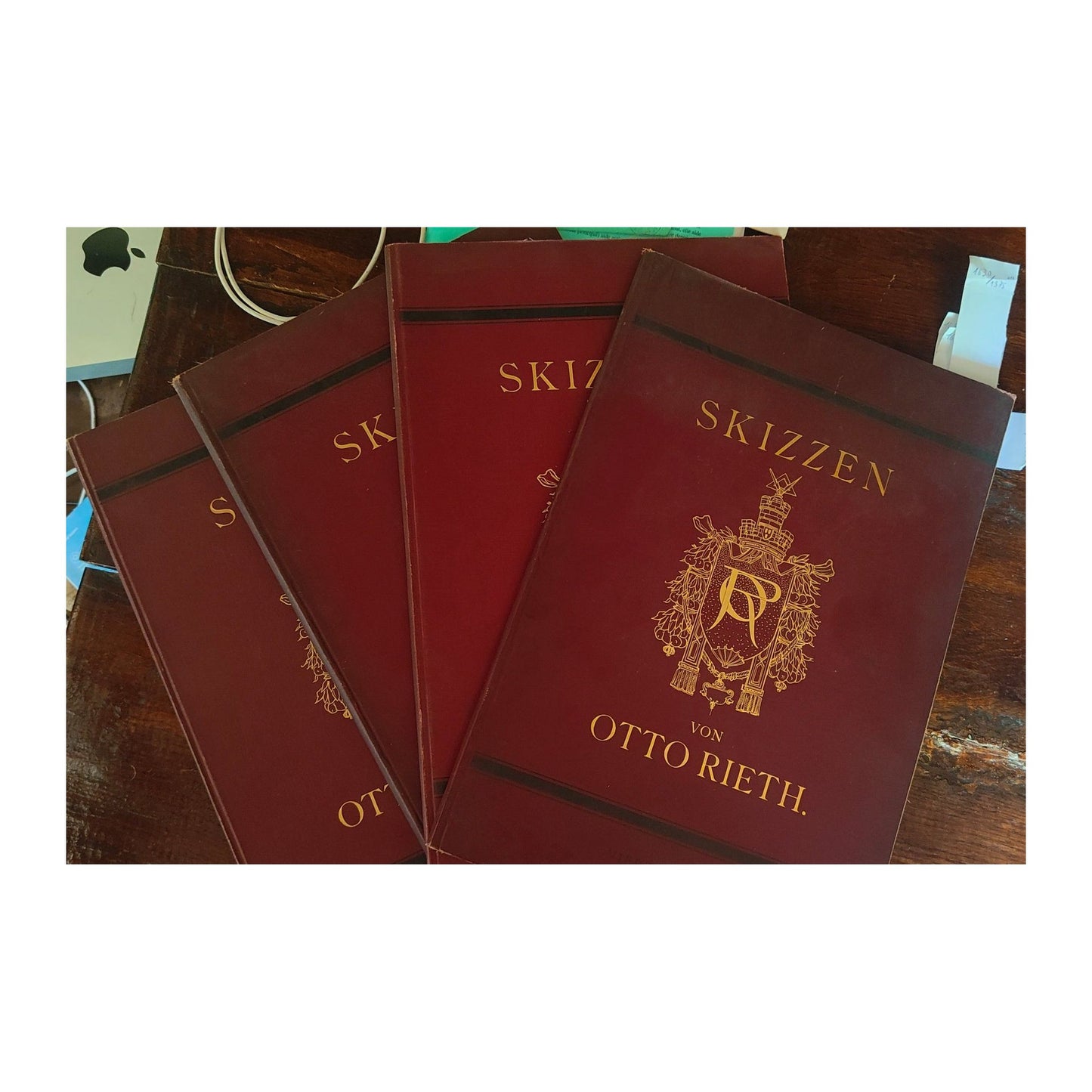Image traitée - Skizzen von OTTO RIETH. (1858-1911) vier folgen