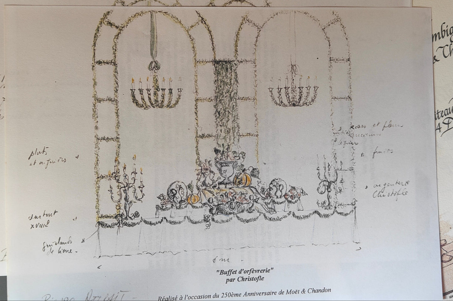 Ensemble de prestige numéroté Moët & Chandon - 250e Anniversaire (1743-1993) - Exemplaire 441/500