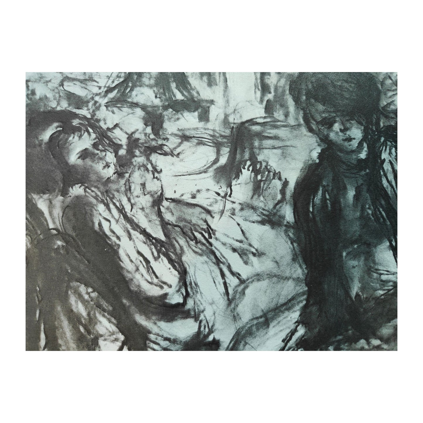 Image traitée - dans la chambre- David Azuz (1942-2014)