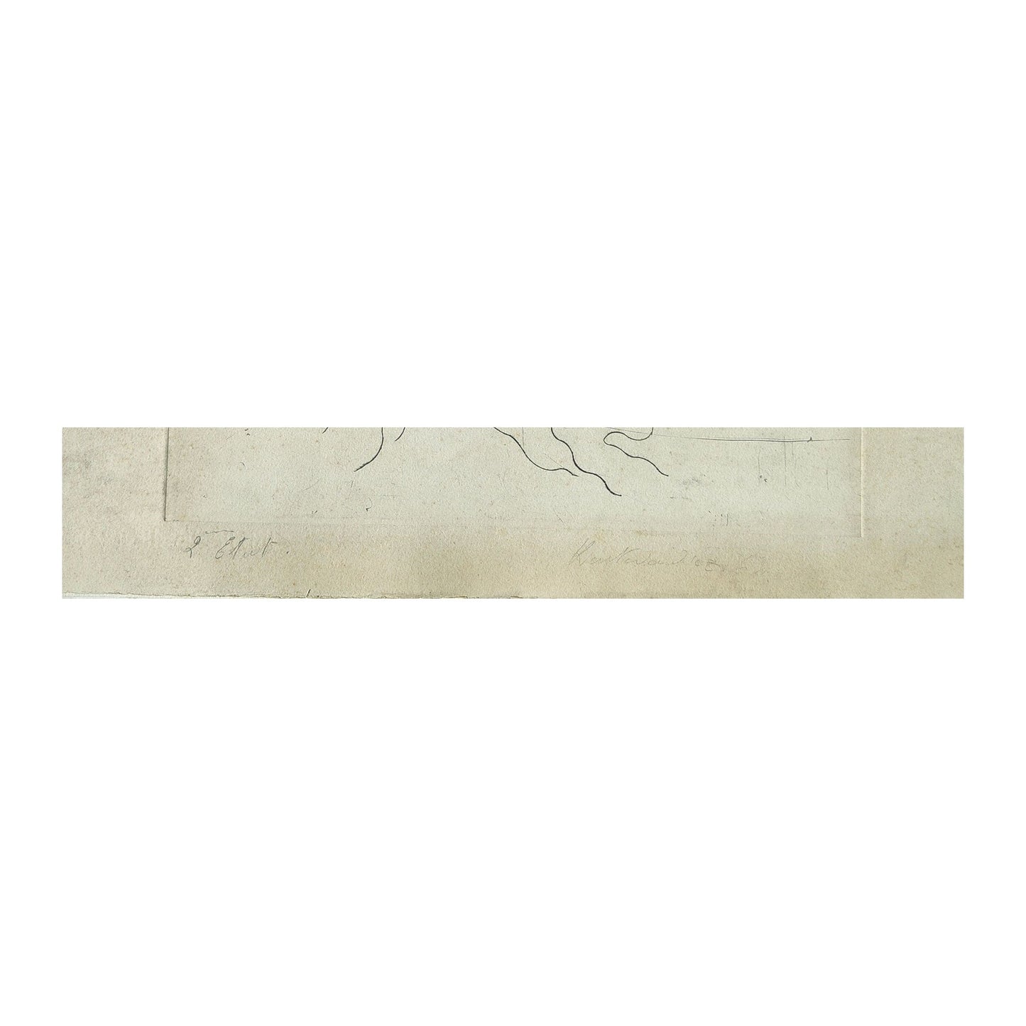 Gravure abstraite en noir et blanc de Serge Kantorowitz, eau-forte originale épreuve d’artiste signée et justifiée