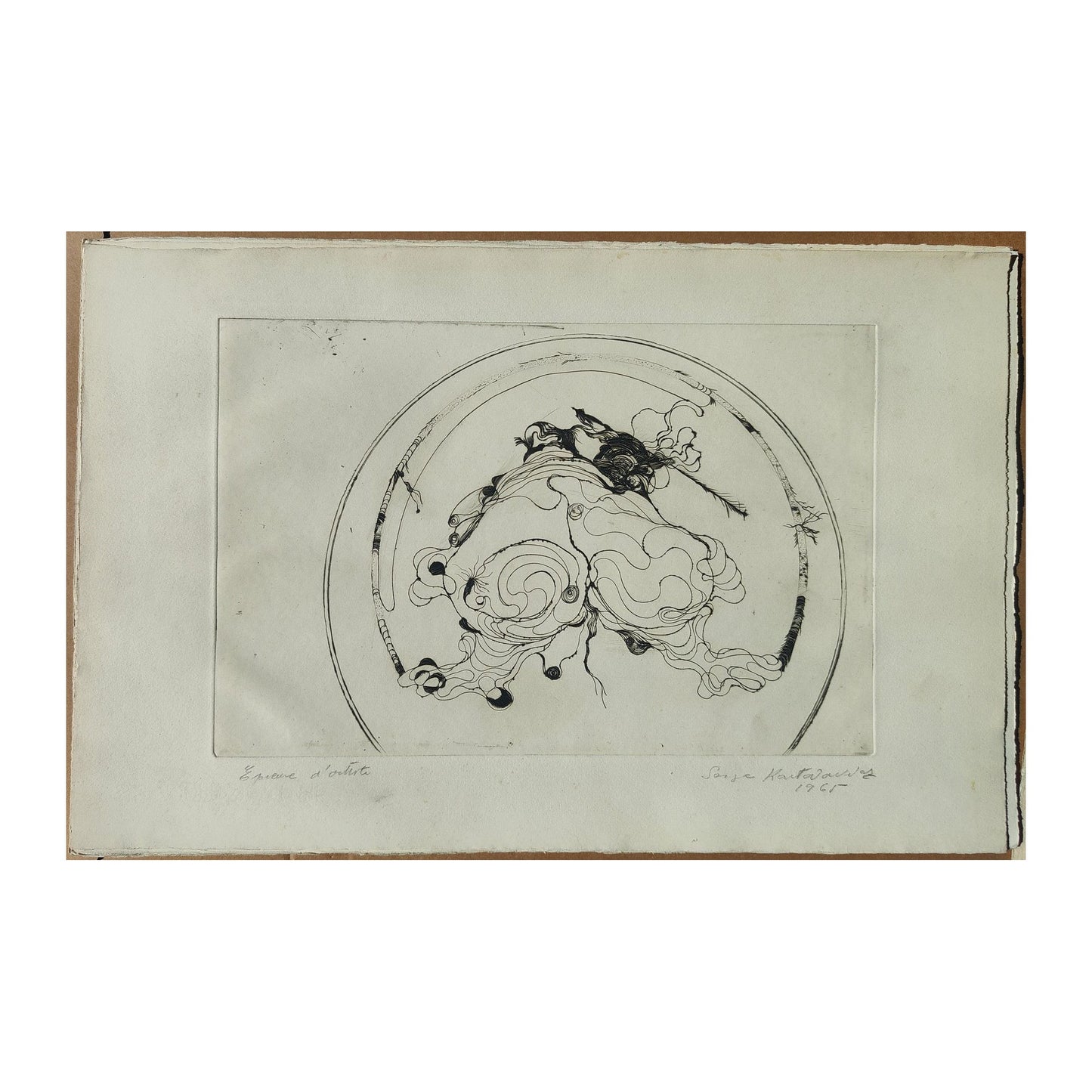 Image traitée - contre plongée-Serge Kantorowitz