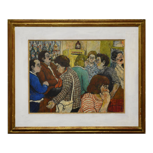 David Azuz: peintre de Montparnasse et des marchés de Tel Aviv