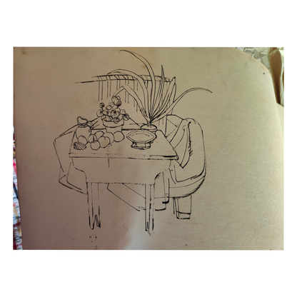 Notebook dessin John Heliker encre sur papier carnet croquis illustration artistique art graphique contemporain
650 euros