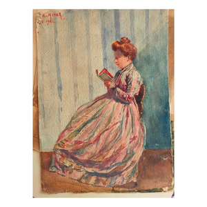 Woman Reading - Mayer Elfriede