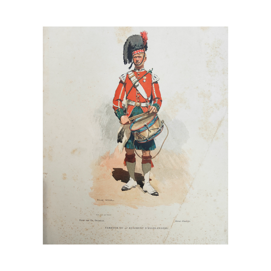 Tambour du 42e Régiment des Highlanders - Detaille Édouard