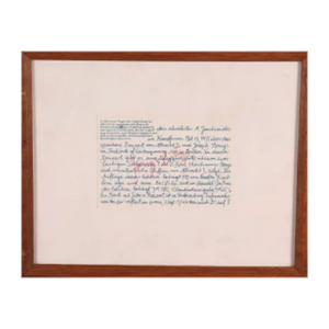 Signed Invitation - Joseph Beuys