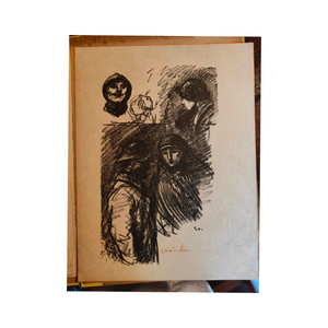 The Nurse and the Hairy Man - Steinlen Théophile 