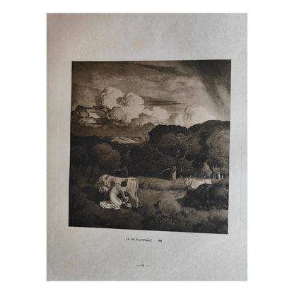 Peinture et pastels de René Ménard livre d'art Michel André préface peintre français authentique