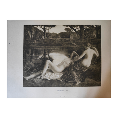 Peinture et pastels de René Ménard livre d'art Michel André préface peintre français authentique