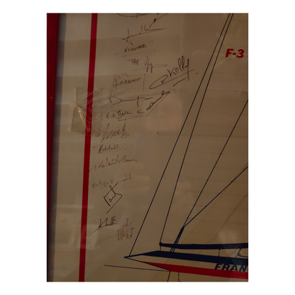 France 3 America Cup 1983 - Poster