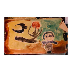 Child on the beach - Guansé Antonio