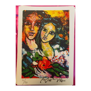 Lithographed Cards - Sorkine Raya