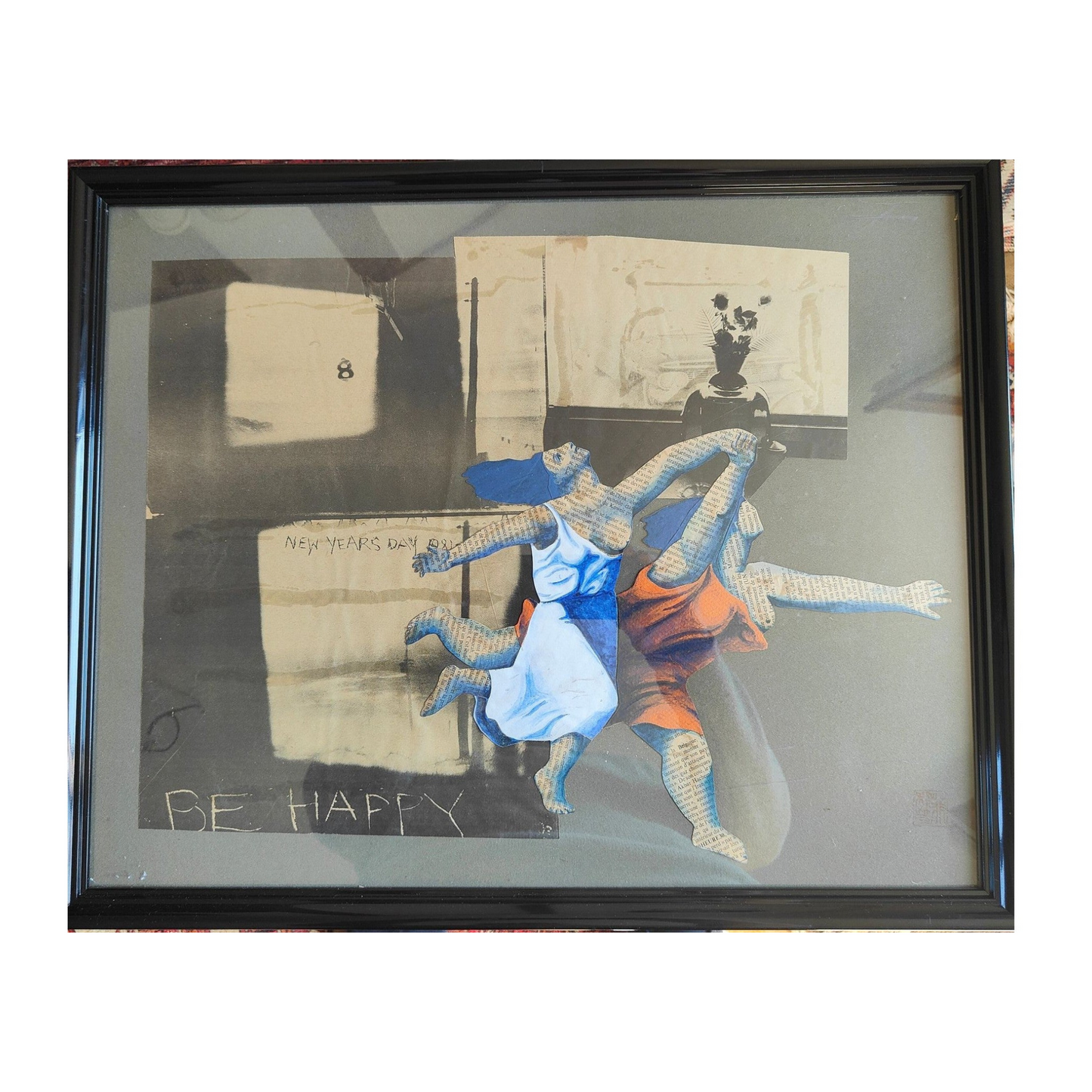 Be Happy - Unsigned collage