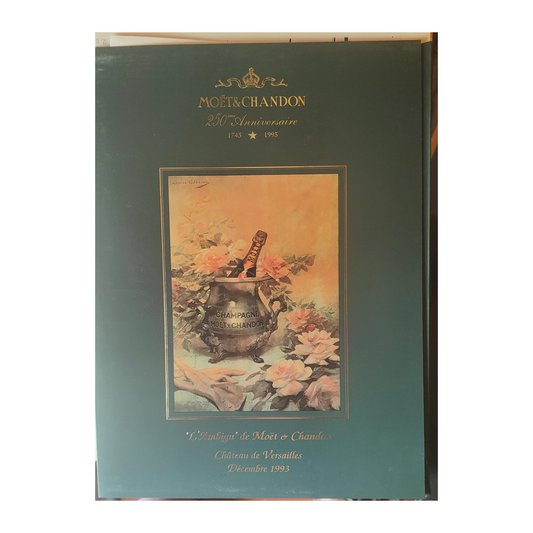 Ensemble de prestige numéroté Moët & Chandon - 250e Anniversaire (1743-1993) - Exemplaire 441/500