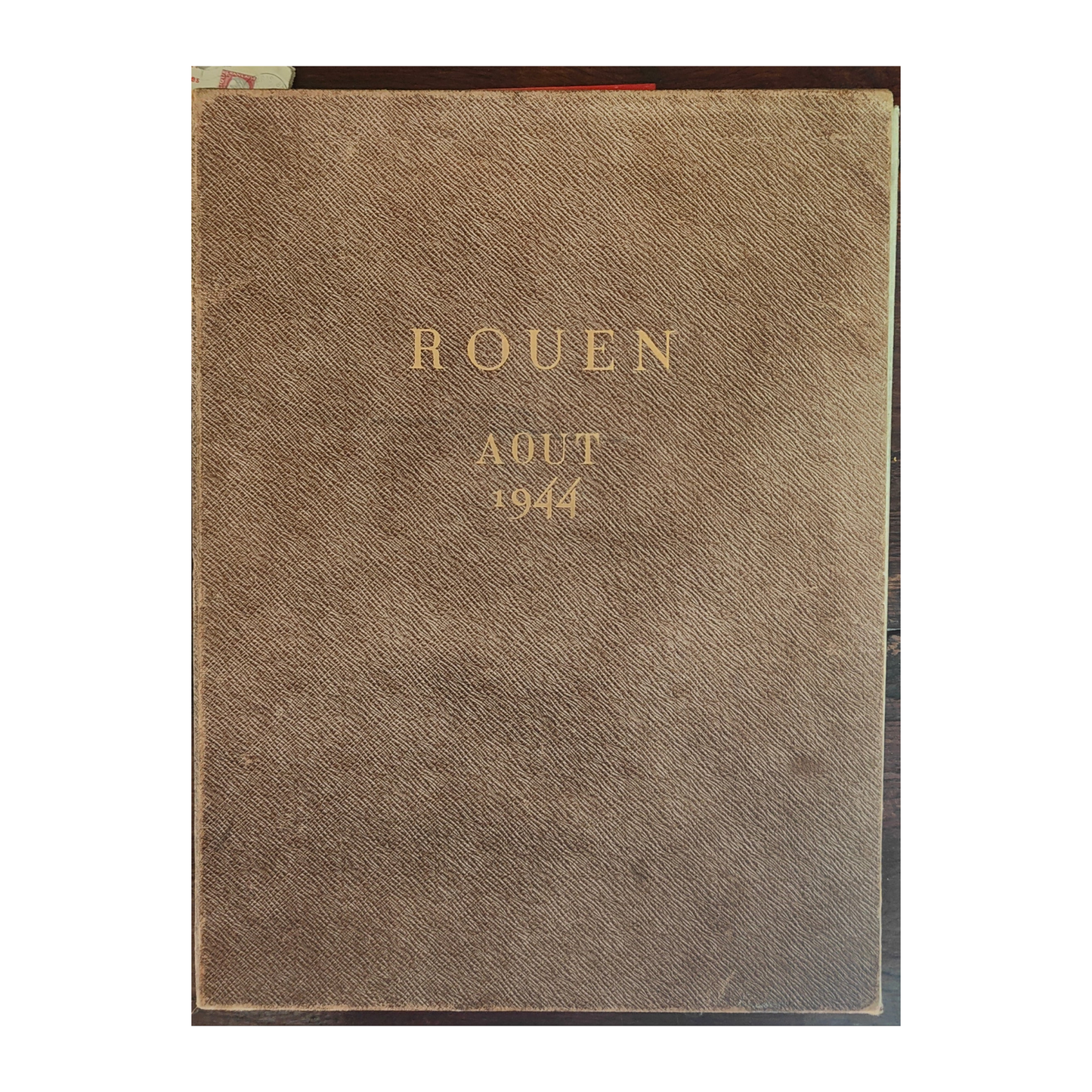 Rouen Août 1944-croquis de guerre-Gabriel Loire-René Herval