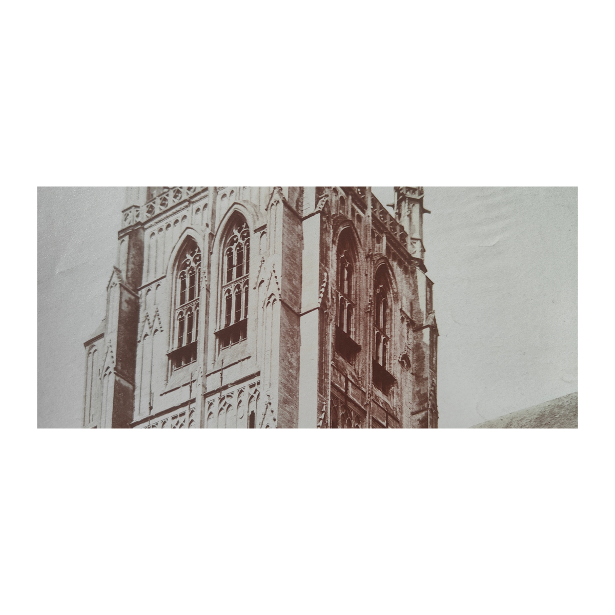 Saint Omer - Ancienne église Saint Bertin - Médéric Mieusement 1887