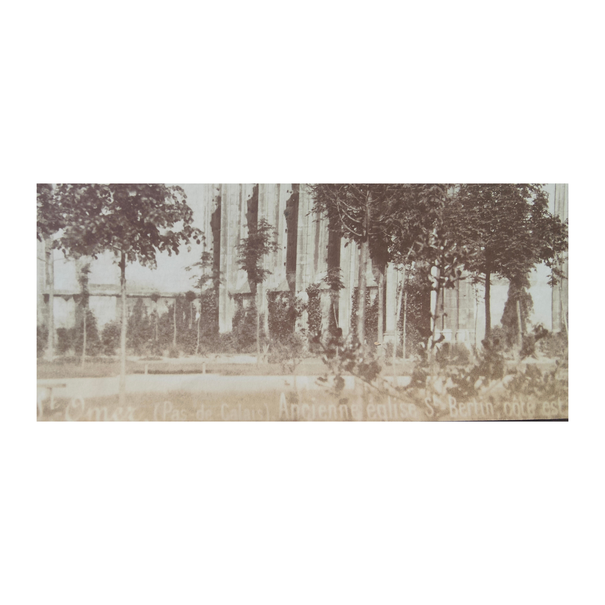 Saint Omer - Ancienne église Saint Bertin - Médéric Mieusement 1887