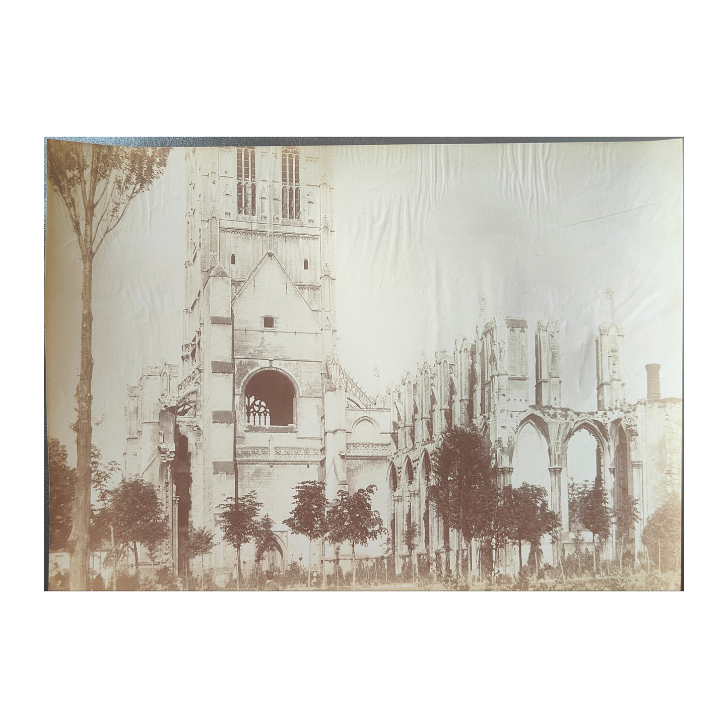 Saint Omer - Ancienne église Saint Bertin - Médéric Mieusement 1887