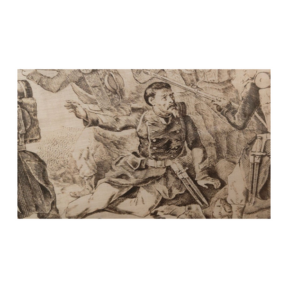 Mouchoir commémoratif – Béni‑Méred (1842)- Colonisation de l'Algérie