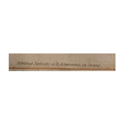 Importante suite de 10 aquatintes originales de Thomas Rowlandson – “Dr Syntax”, Londres, vers 1810–1820 (Ackermann)