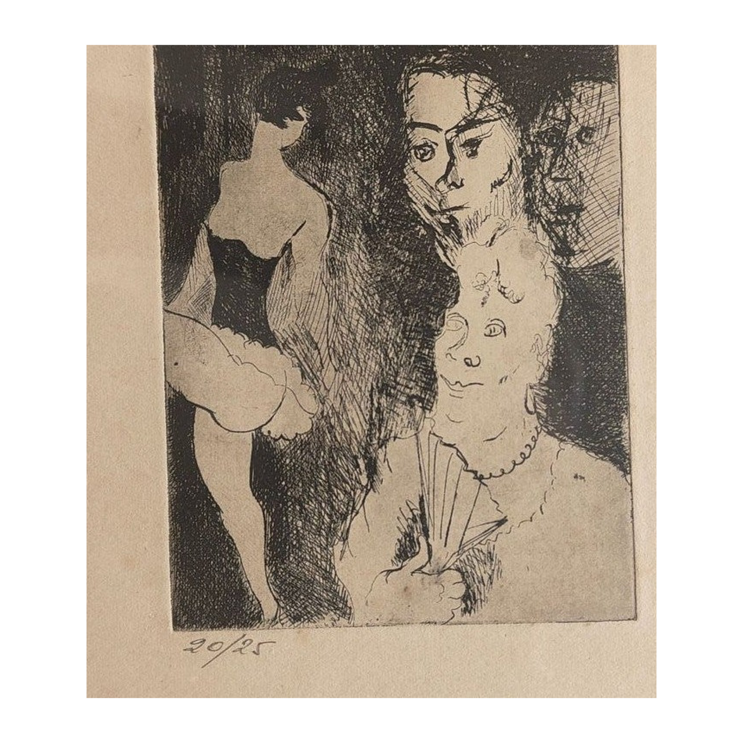 at the ballet - Edouard Goerg (1893-1969)