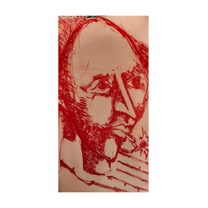 deux lithographies originales de Bernard Lorjou (1920-1986) pour son exposition mythique « Le Bal des Fols ».