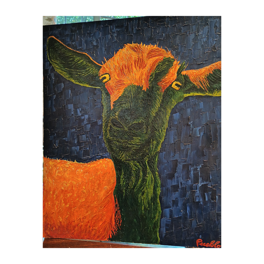 Le mouton vert - Pueblo-Pueblo (André FAURIE 1911-1999)