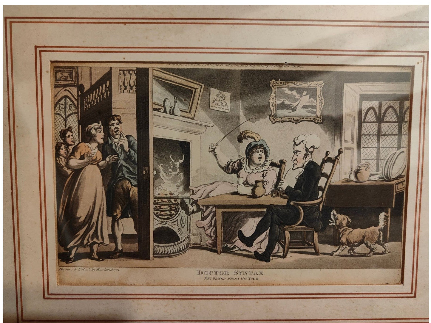Image traitée - Importante suite de 10 aquatintes originales de Thomas Rowlandson – “Dr Syntax”, Londres, vers 1810–1820 (Ackermann)