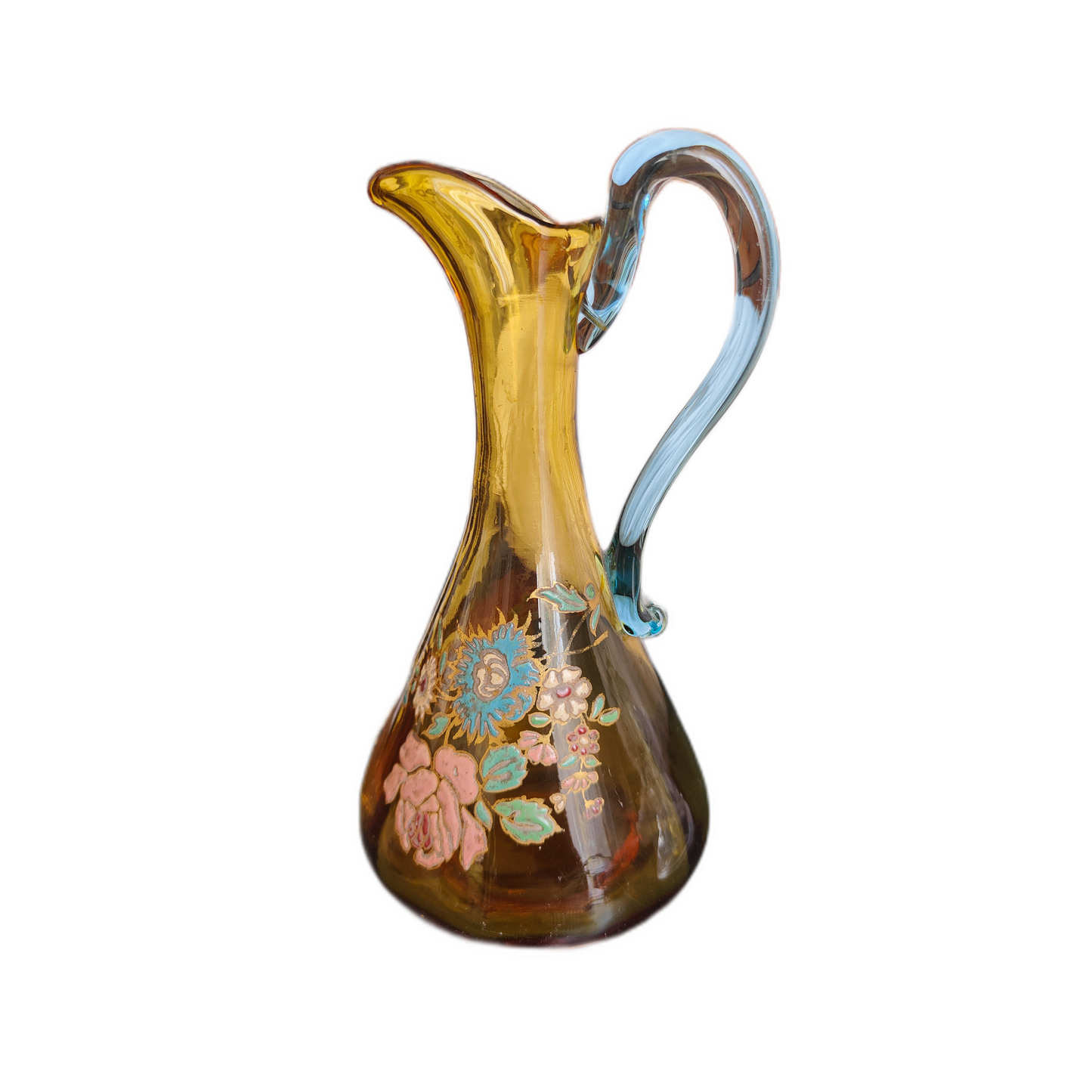 Carafe Ambrée Dite George Sand - Cristallerie de Portieux?