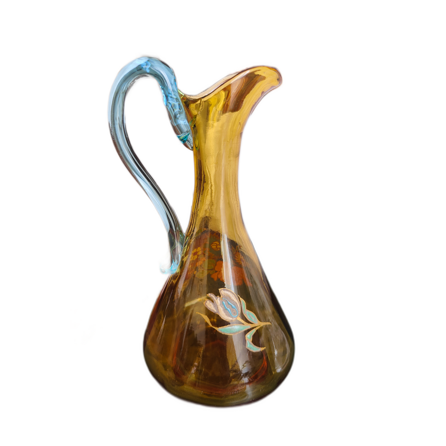 Carafe Ambrée Dite George Sand - Cristallerie de Portieux?