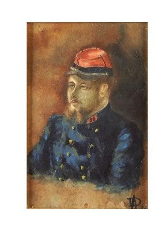 Image traitée - soldat du 88è de ligne_ monogramme AD