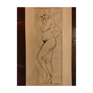Standing Nude - Möller Rudolf