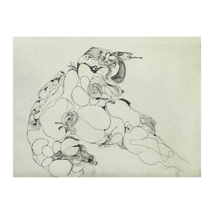 nu allongé- Serge Kantorowitz