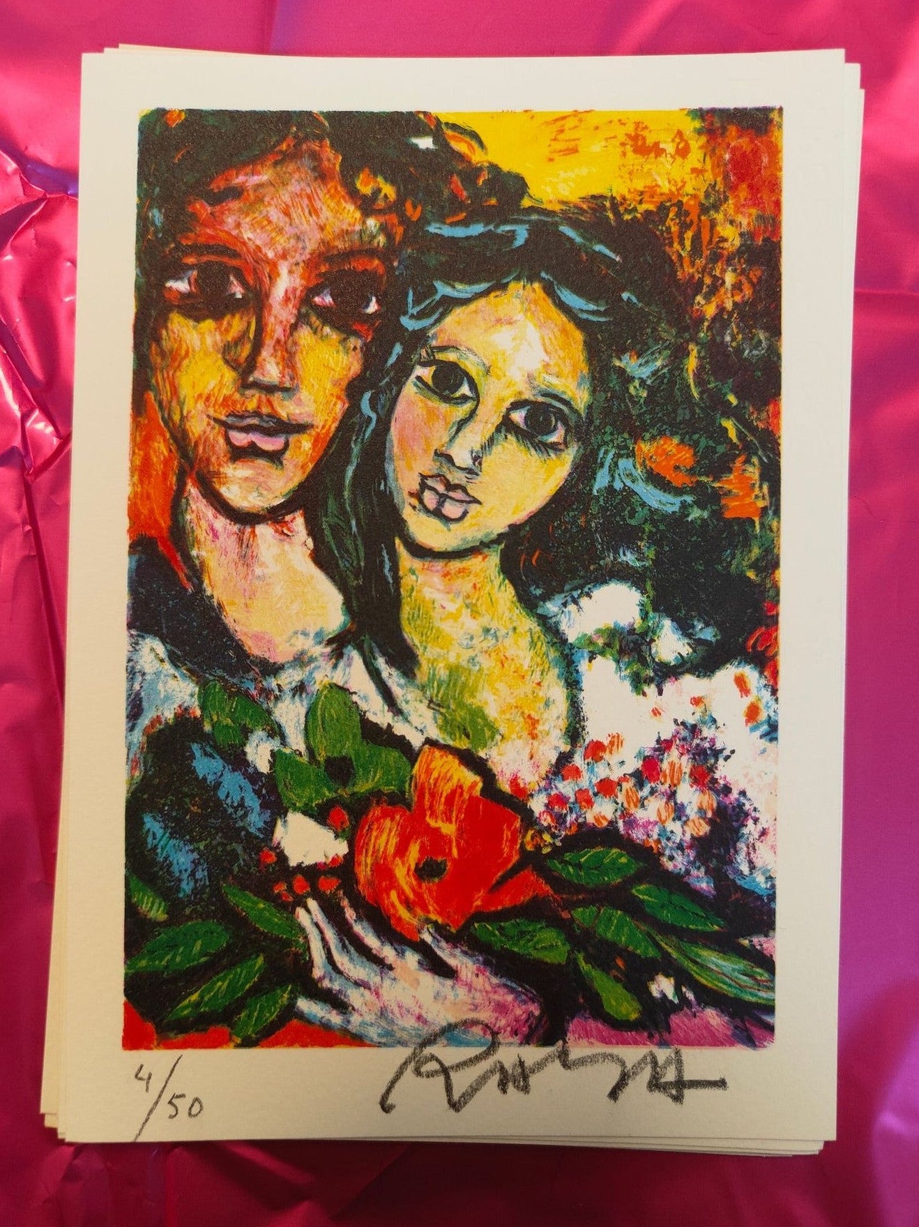 Image traitée - cartes lithographiées - raya Sorkine