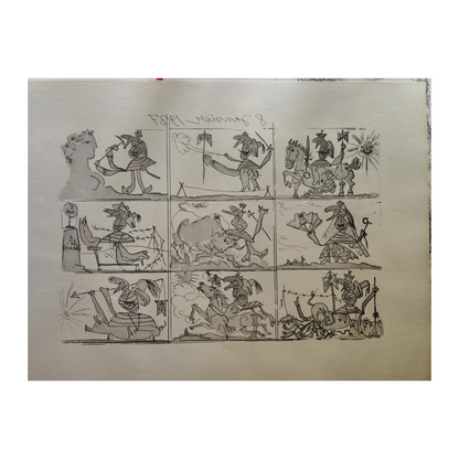 Guerre et Révolution en Espagne portfolio Soria Picasso Masson art guerre civile espagnole 1975 45x35 cm authentique
