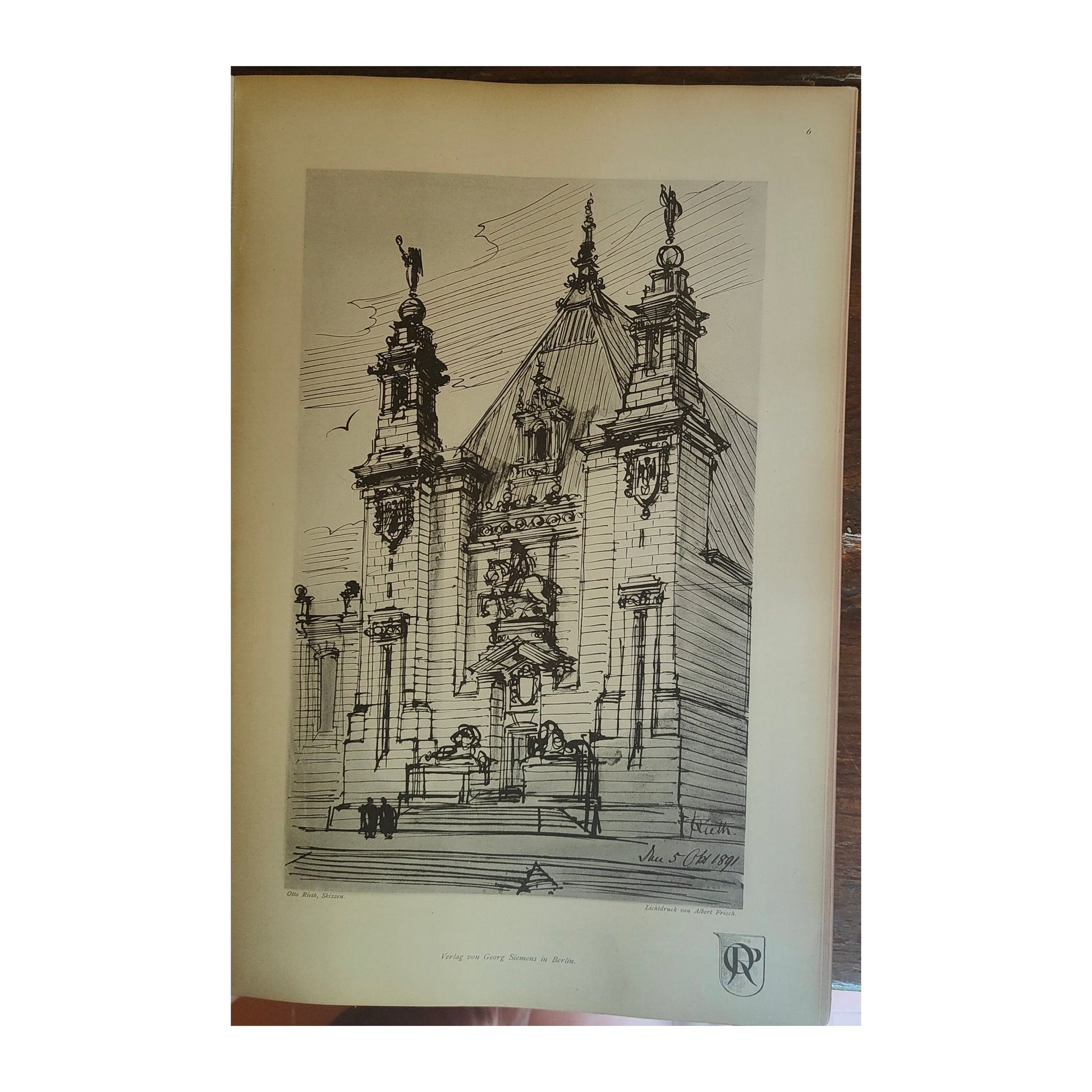 Image traitée - Skizzen von OTTO RIETH. (1858-1911) vier folgen