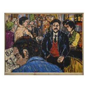 At the bistro - Azuz David 