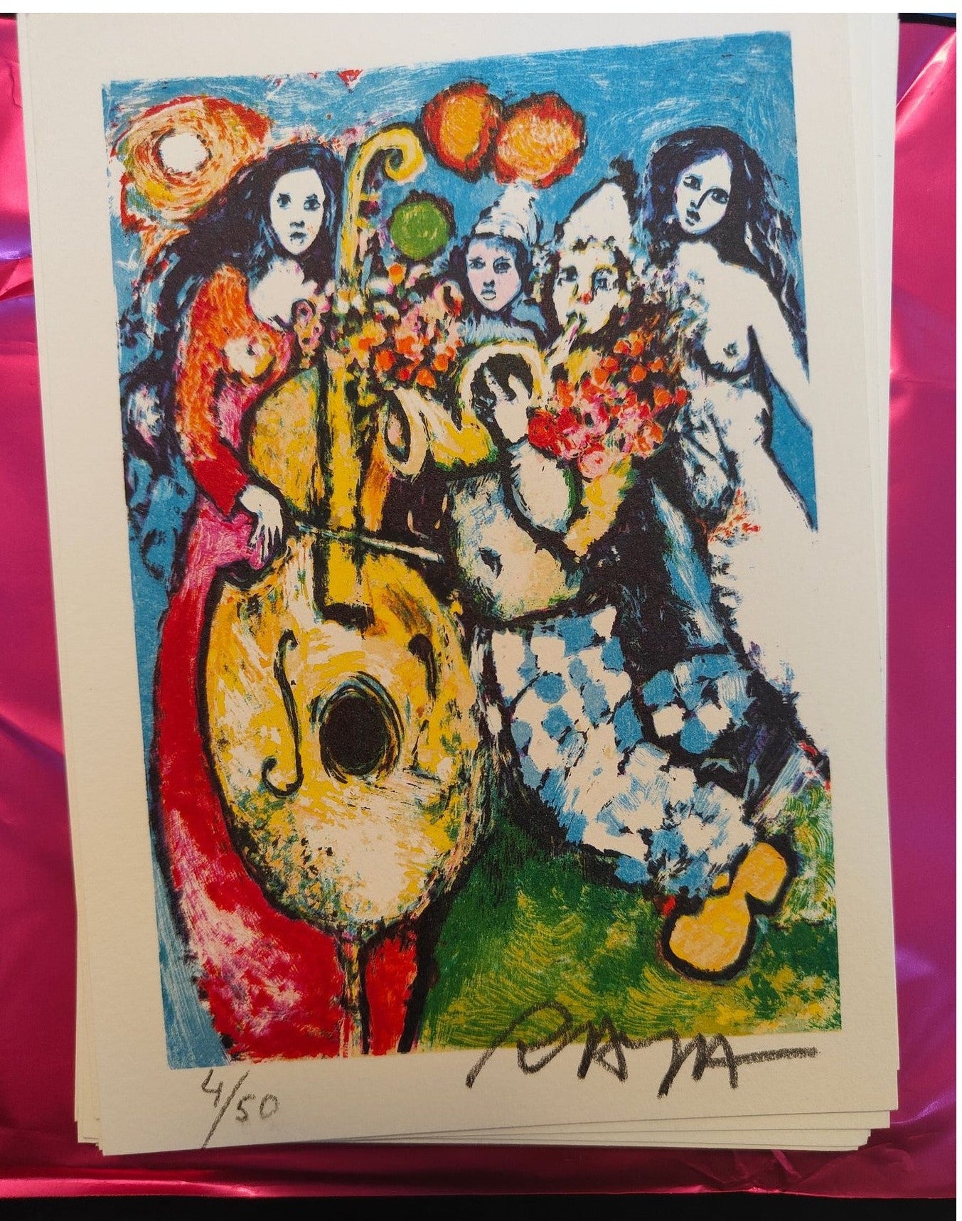 Image traitée - cartes lithographiées - raya Sorkine