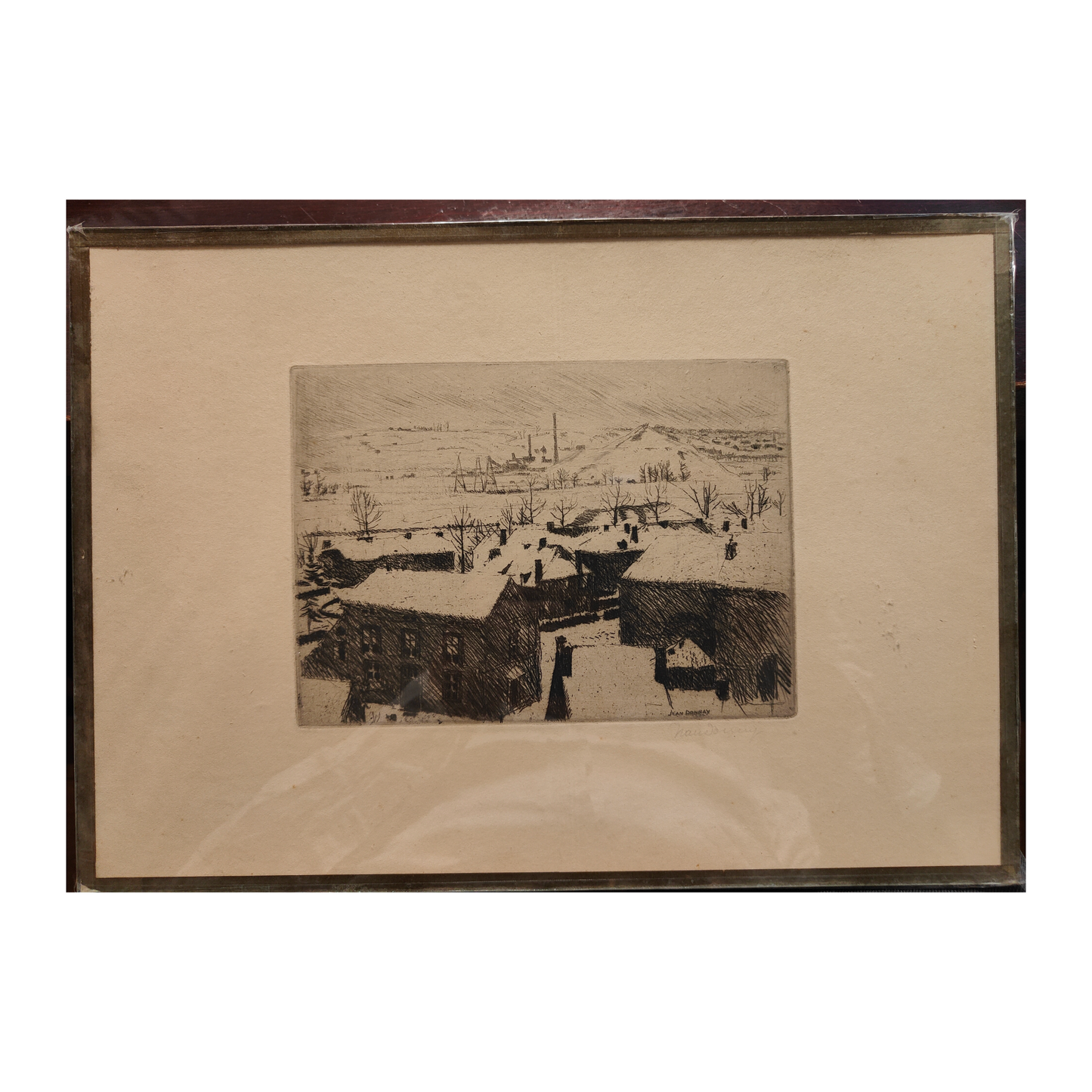 Paysage sous la Neige - Donnay Jean