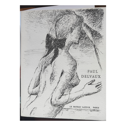 Catalogue Œuvre gravée 1972-1975 gravure Paul Delvaux collection d'œuvres art graphique contemporain
