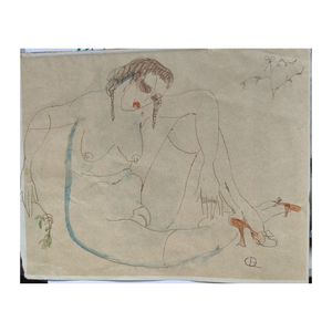 portrait of a woman - Picart Le Doux Charles