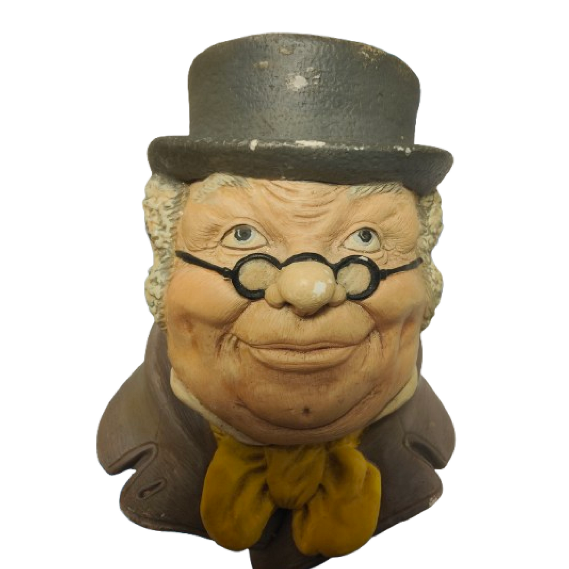 Figurine de Bosson Mr Pickwick plâtre Charles Dickens figurine collection Bosson 1948-1996 authentique